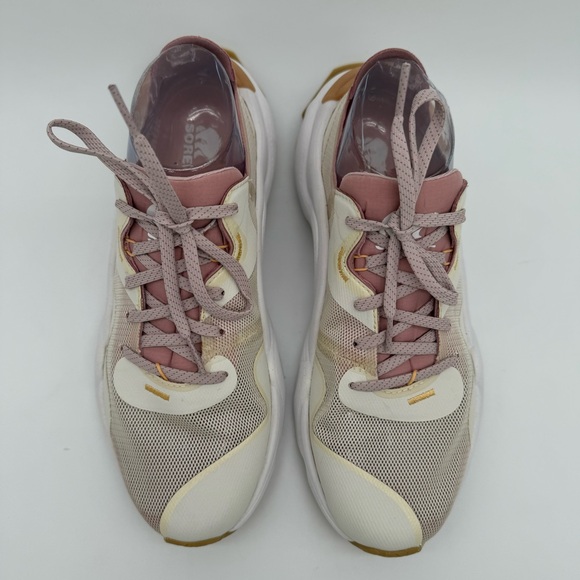 Sorel Kinetic RNEGD Cream/Pink Athletic Sneaker Size 8.5 - Picture 5 of 13